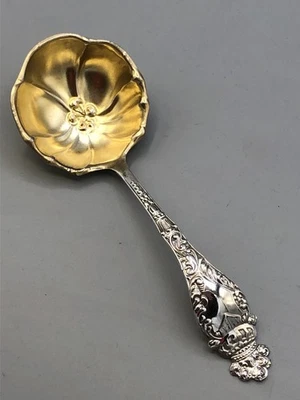 Cucharón de crema o salsa de plata esterlina Spartan by Baker Manchester 5 1/8" Foto 1 de 4