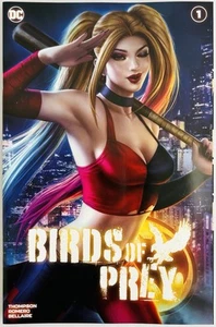 Birds of Prey #1 Sun Khamunaki Harley Quinn Exclusive Trade Variant 2023 DC - Picture 1 of 7