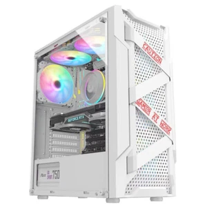 Transparent Computer Case For ATX/M-ATX/ITX Motherboard 2*SSD+HDD PC Tower - Photo 1/14