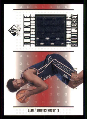 2001-02 SP Authentic Rookie Authentics #RAJC Jason Collins /1275 - Image 1 of 2