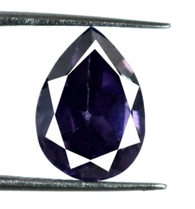 8 Ct Burma Mogok Purple Spinel Gemstone Natural Pear Certified AD67 Best Deal - Picture 1 of 8