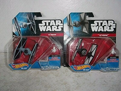 Hot Wheels Star Wars - Primera Orden Fuerzas Especiales Tie Fighter y Tie Fighter Foto 1 de 4