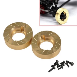 Juego de 2 pesos internos de metal para coche de radiocontrol 1/10 axial SCX10 II 90046 EE. UU. - Imagen 1 de 8