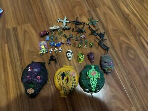 Mighty Max Toy lot, Lots Of People And Little Figures/ Micro Machines Etc.