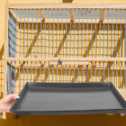  2 Stck. Papagei Käfig Kissen Tablett zum Ersetzen Kunststoff Serviertabletten Futter