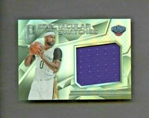 2016-17 Spectra Prizm Spectacular DeMarcus Cousins Jersey 59/149 Pelicans- Bonus - Picture 1 of 1