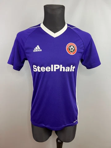 SHEFFIELD 2017 2018 AWAY SHIRT FOOTBALL SOCCER JERSEY ADIDAS BS4219 MENS SIZE S Cover