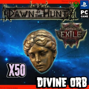 x50 DIVINE ORB 🌟 DAWN OF THE HUNT SEASON SOFTCORE🔥 Path of Exile 2 POE2🔥 - Picture 1 of 1