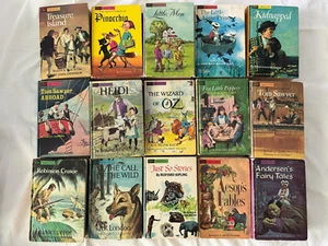 Set (15) Begleitbibliothek 2 in 1 Bücher Klassiker 30 Titel 1963-1965 - Bild 1 von 2