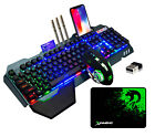 2.4G Wireless Gaming Keyboard And Mouse Set Rgb Backlit For Pc Mac Ps4 Ps5 Xbox