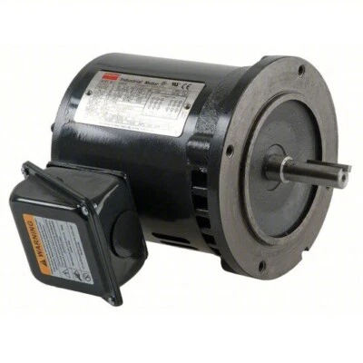 DAYTON 4THT5 Electric Motor 1/4 HP, 3PH, 208-230/460, 56C Frame General Purpose - Image 1 of 4