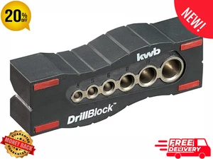 Kwb Drill Guide/drill Jig Ø 44899 Mm Drillblock For Precise And Straight On And - Picture 1 of 6