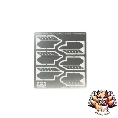 Lame de scie gravée photo Tamiya 300074097 0,1 mm 2 x 3 pièces NEUVE - Photo 1/2