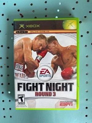 Fight Night Round 3 Xbox 2006 EA Sports Boxeo Juego Original Estuche y Disco Probado Foto 1 de 3