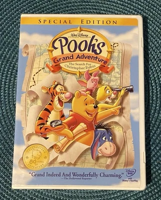 Poohs Grand Adventure Search for Christopher Robin DVD, 2006 Sealed Foto 1 de 2
