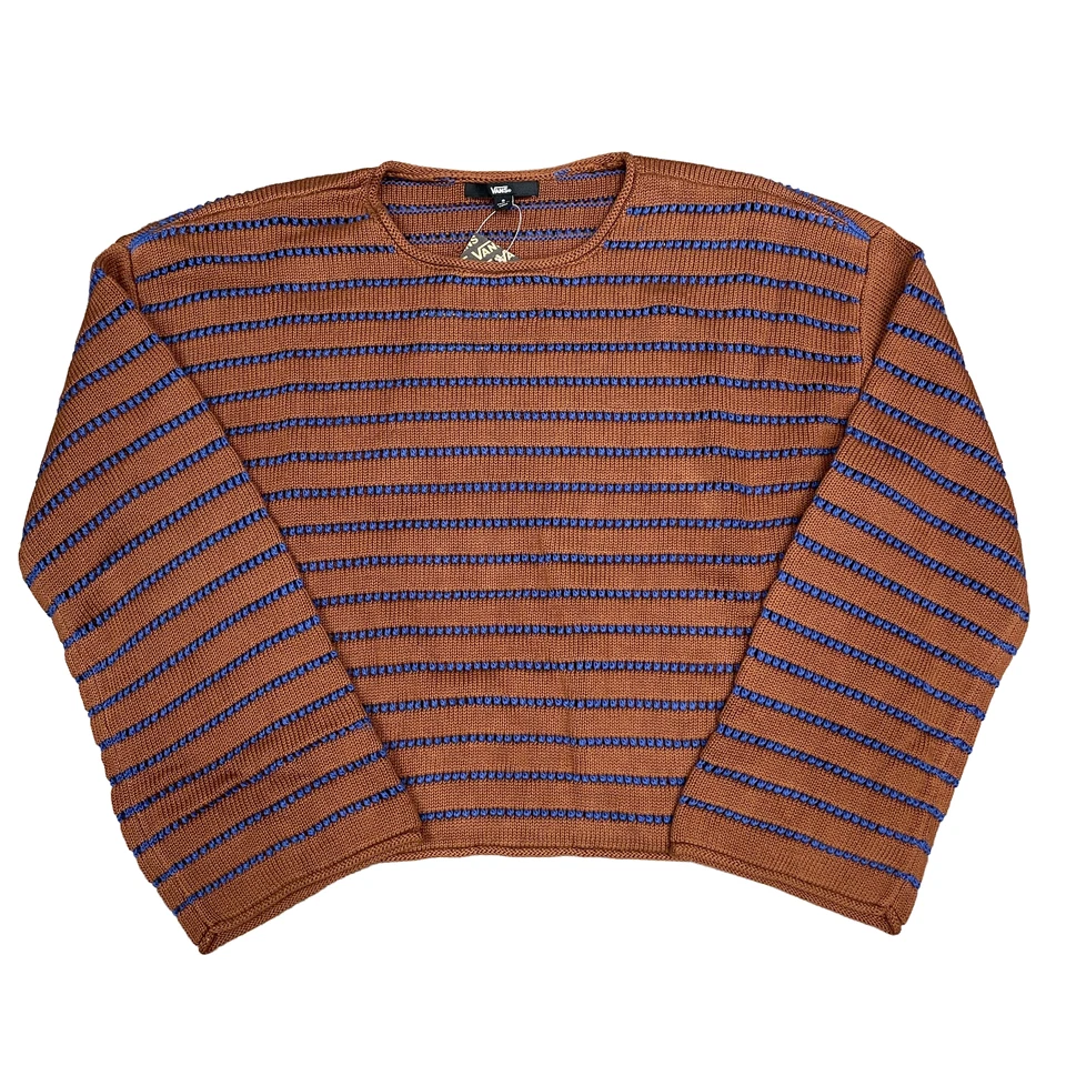 Brand New Womens Vans Mila Crafted Knit Crop Tortoise Shell Size Small - Image 1 of 1