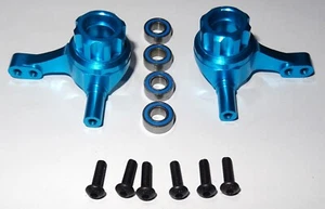 TAMIYA TT02 TT02D TT02R FRONT STEERING HUB DRIVE CUP C/W BEARINGS UK SELLER - Picture 1 of 14