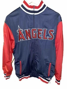 Giacca Varsity Vintage Punti Athletic Gear Anaheim Angels Uomo Taglia Media - Foto 1 di 10