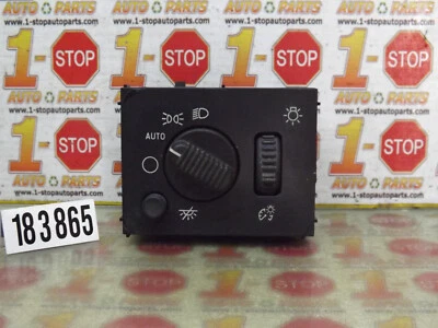 Interruptor de control de atenuador de faros de tablero Chevrolet Silverado 2003-2007 15194803 OEM Foto 1 de 4