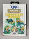 IMPOSSIBLE MISSION SEGA MASTER SYSTEM NEW VINTAGE DEADSTOCK PAL US GOLD U.S.