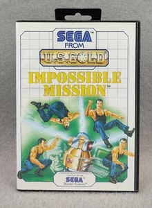 Impossible Mission Sega Master System New Vintage Deadstock Pal Us Gold U.S. - Picture 1 of 6