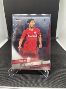 2019-20 Topps Finest UEFA Champions League Takumi MINAMINO #42 Rookie RC - Picture 1 of 1
