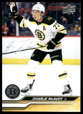 2023-24 Upper Deck #14 Charlie McAvoy - Image 1 of 2