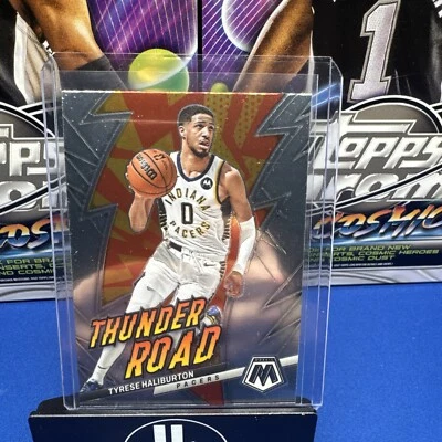 2022-23 Panini Mosaic - Thunder Road #3 Tyrese Haliburton - Image 1 of 2