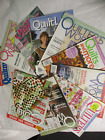 Mixed Lot of 10 Quilter's Magazines Quilter's World, Quilts & More, Quilt Life