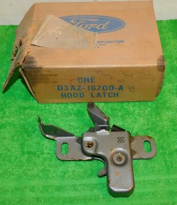 1974-1980 Ford Mustang II Ghia King Cobra Mach 1 Pace Car NOS FRONT HOOD LATCH - Image 1 of 4