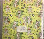 Disney Mickey Minnie Mouse Just Say Boo Halloween Cotton Fabric 1.25 Yards