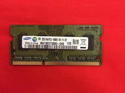 Samsung M471B5773DH0-YK0 (2GB DDR3 PC3L-12800S 1600MHz SO DIMM 204-pin) Memory  - Image 1 of 4