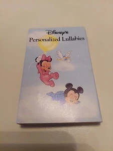 DISNEY'S PERSONALIZED LULLABIES CASSETTE TAPE - Picture 1 of 4