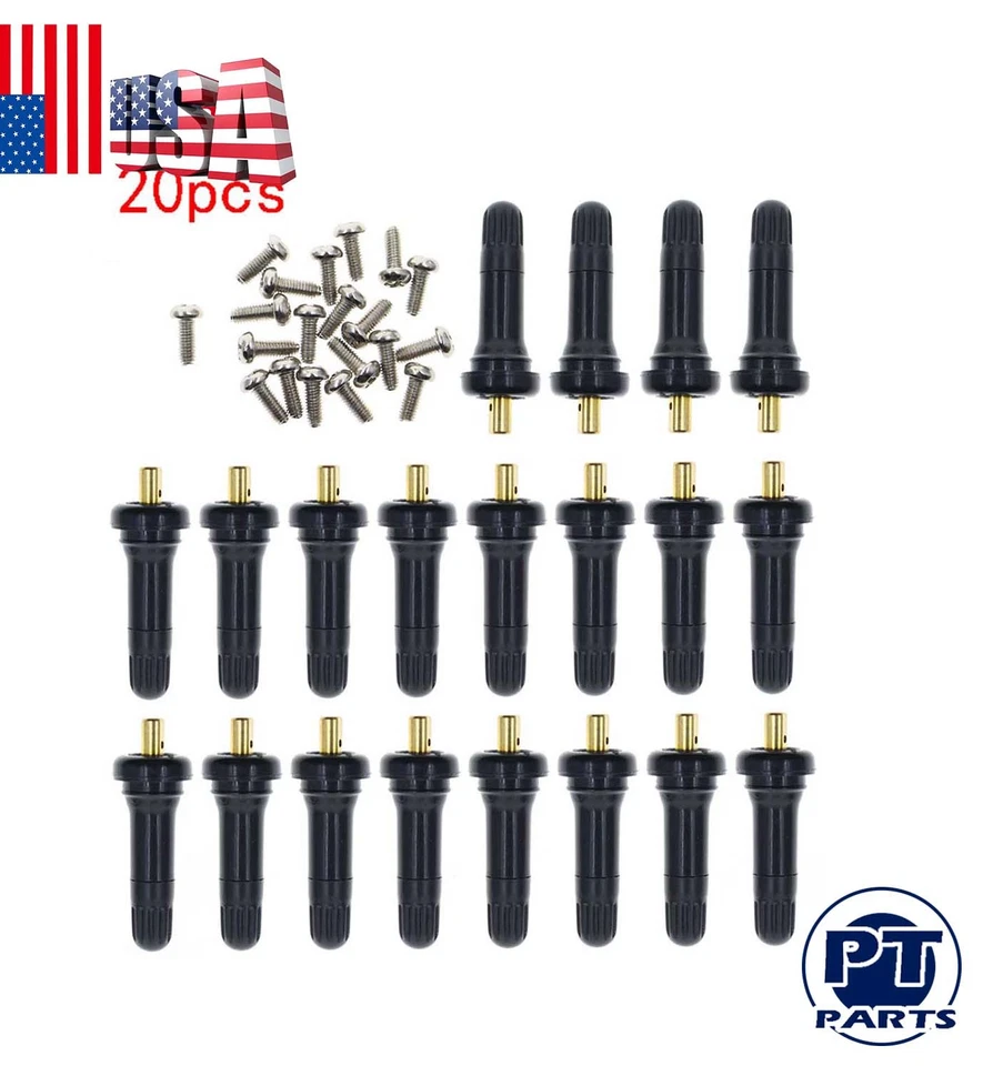 20x TPMS Tire Pressure Sensor Valve Stems For GM-930A GMC Cadillac Chevy VW Ford - Image 1 of 4