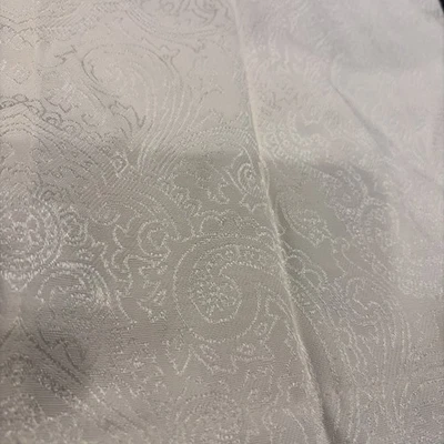 Waterford Linens Damask Dinner Napkin Square Cream Paisley New, No Tag Free Ship - Image 1 of 3