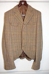 ¡RARO!, Traje de tweed personalizado Green Bros 1974 2 piezas, hecho a mano, fila Savile - Imagen 1 de 24