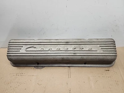  CORVETTE Center Bolt Aluminum 7-fin Valve Covers #11041 Single - Image 1 of 4