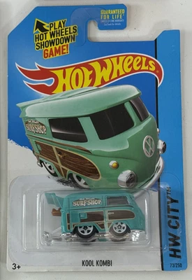 2013 Hot Wheels HW City Volkswagen Kool Kombi #73/250 - Image 1 of 4