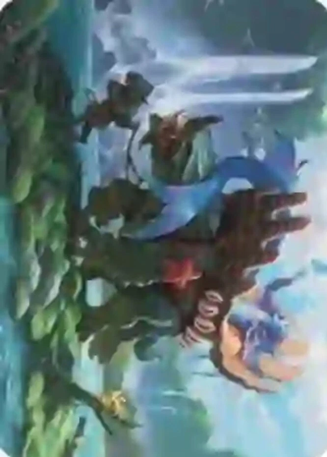 Vodalian Mindsinger Art Card - Art series: Dominaria United #21/81 MTG Magic The - Image 1 of 1