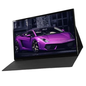 15.6in 4K Laptop Screen Extender 10 Point Touch Screen 3840 X 2160 60Hz Refre CB - Afbeelding 1 van 24