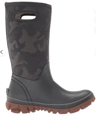 BOGS Whiteout Tonal Camuflaje Gris Goma Impermeable Invierno Nieve Lluvia Botas Talla 8 EE. UU. Foto 1 de 4