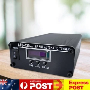 AU ATU-130 MAX Automatic Shortwave HF Antenna Tuner Portable 1.8-50MHz 200W - Zdjęcie 1 z 11