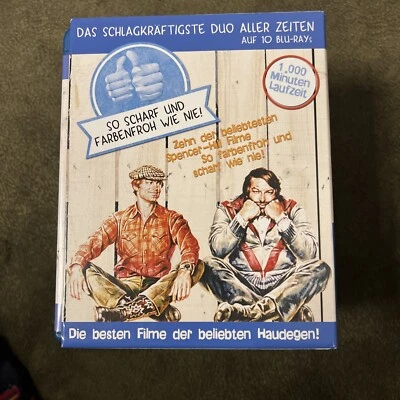 Bud Spencer & Terence Hill Haudegen 10 Box BluRay Sammlung Pech und Schwefel OVP - Bild 1 von 4