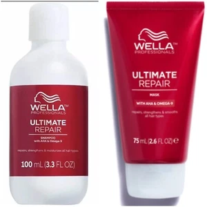Wella Ultimate Repair Shampoo 100ml & Mask 75ml - Picture 1 of 3