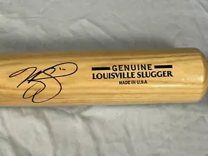 JSA COA Mike Piazza Dodgers Mets Signed Genuine Louisville Slugger Pro Bat - Picture 1 of 8