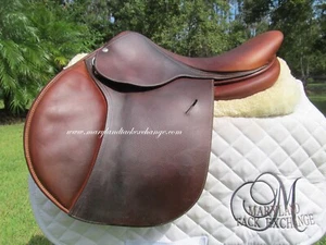 16/16.5" BUTET ( MODEL M) close contact jumping saddle-1.50 flaps-2020 MODEL! - Picture 1 of 12