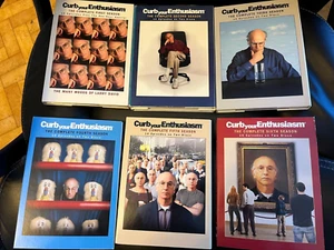 CURB YOUR ENTHUSIASM - Seasons 1-6 complete, HBO Video DVDs, excellent pre-owned - Picture 1 of 5