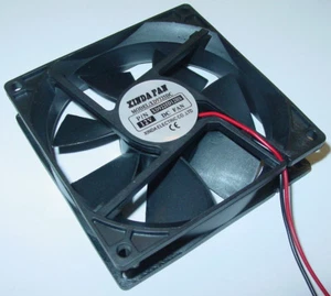 92mm Gehäuselüfter, 12VDC, 92 x 92 x 25mm, 110 cbm/Std, 3000 U/Min blank  AS69 - Bild 1 von 2