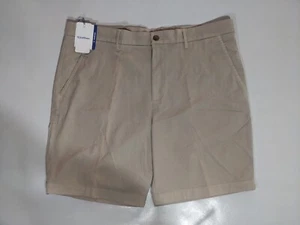 Clearance Size 42 R&Y Caribbean Chino Flat Shorts 9"I CottonSpandex Blend String - Picture 1 of 9