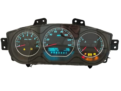 Cuadro de instrumentos velocímetro medidores de panel de instrumentos Lucerna 2007 135.525 millas Foto 1 de 3